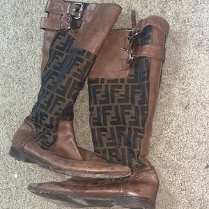 Authentic fendi boots